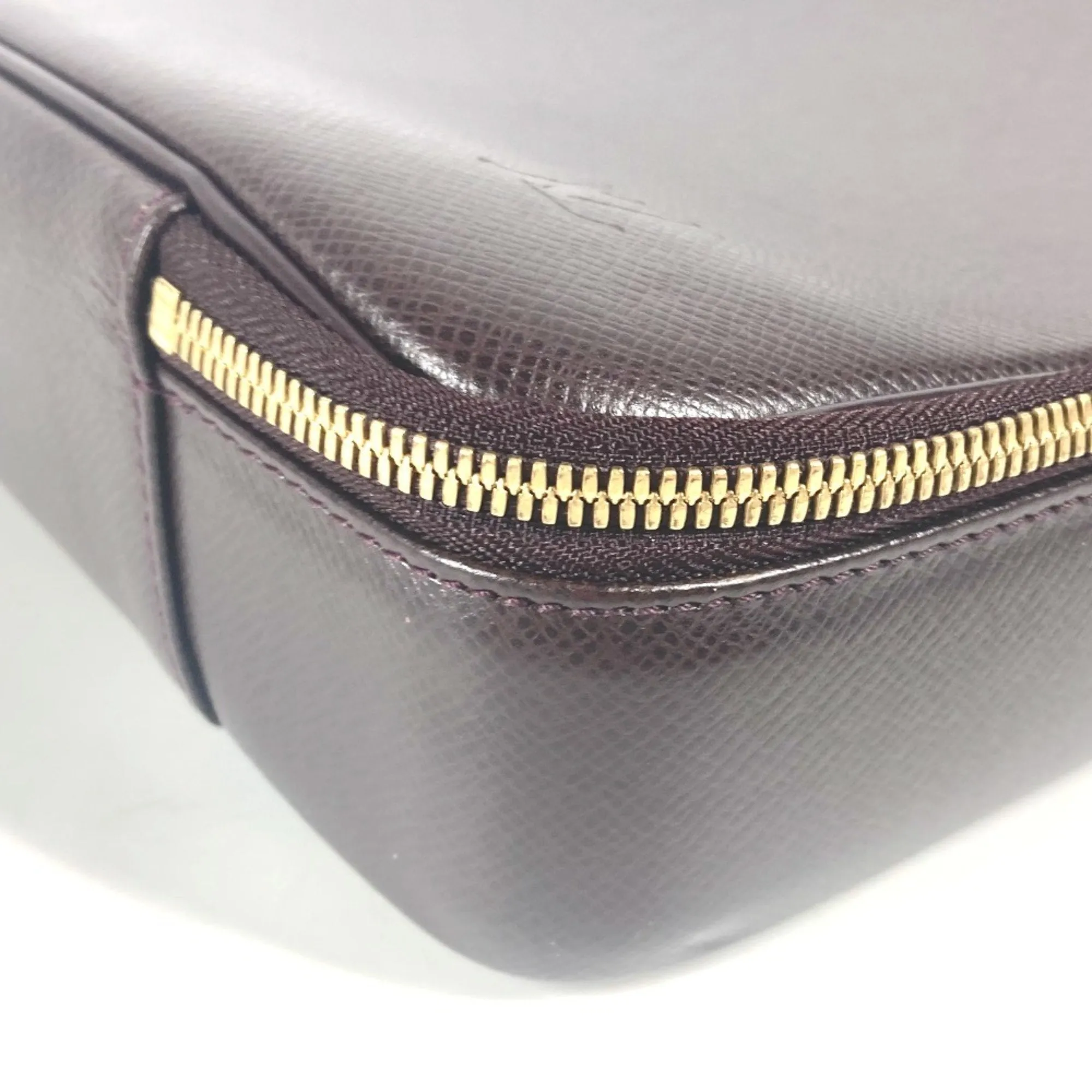 Louis Vuitton Taiga Leather Briefcase Handbag Pouch Shoulder Bag (Pre-Owned)