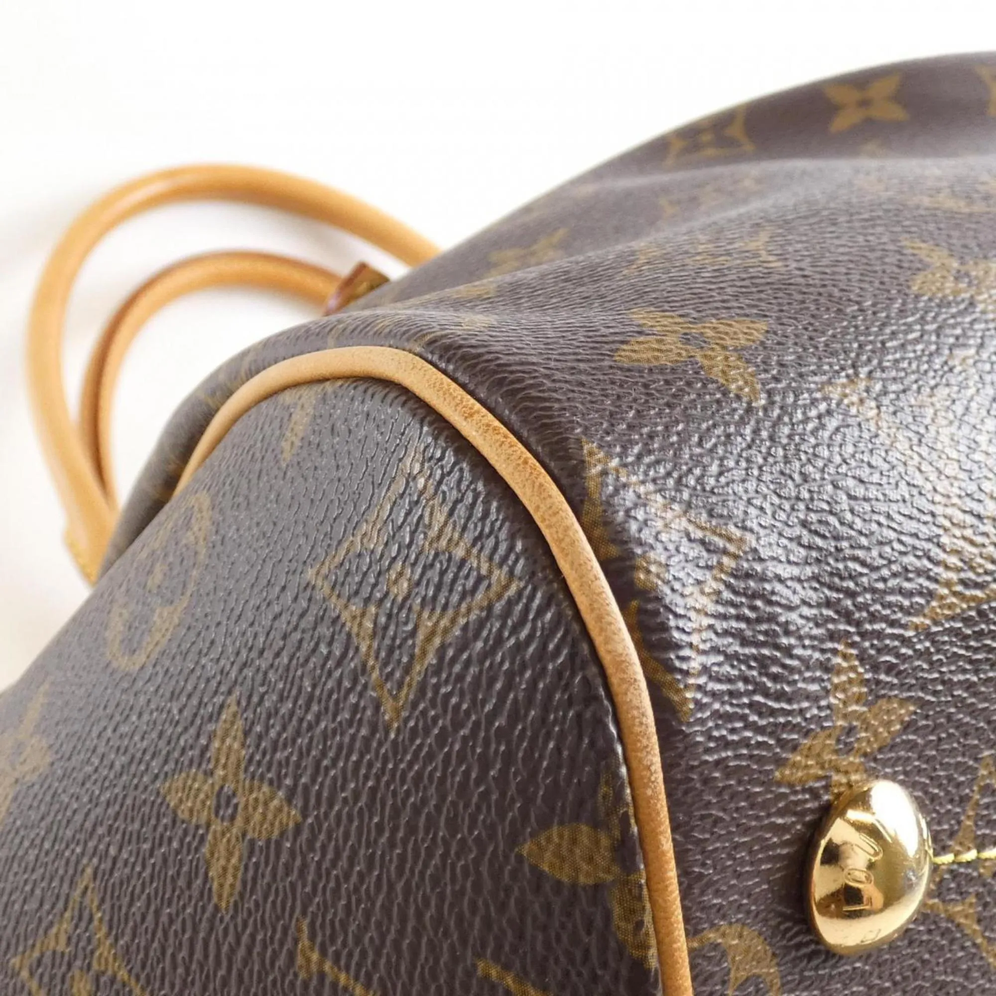 Louis Vuitton Tivoli Canvas Shoulder Bag (Pre-Owned)