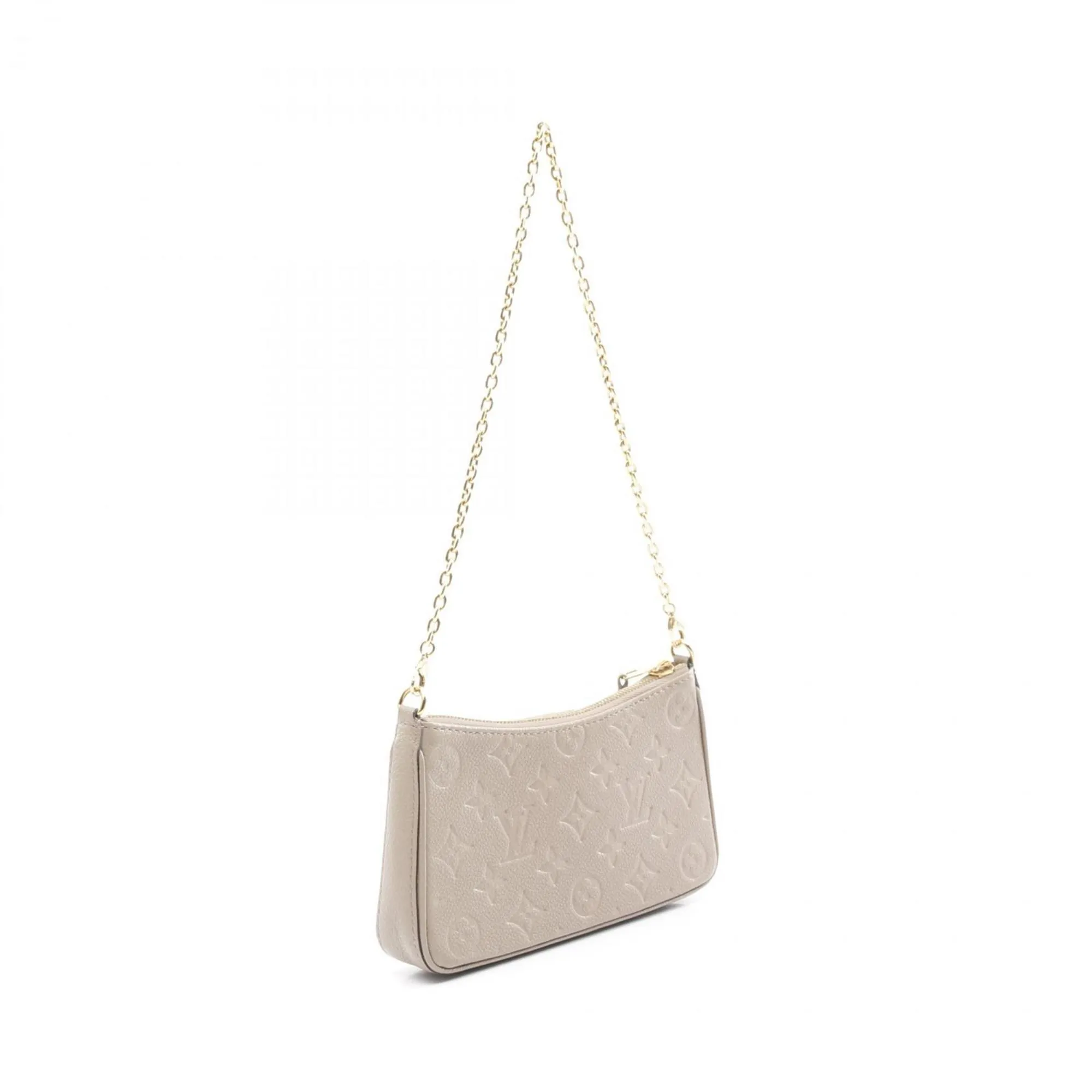 Louis Vuitton Tourterelle Monogram Empreinte Pouch Shoulder Bag (Pre-Owned)