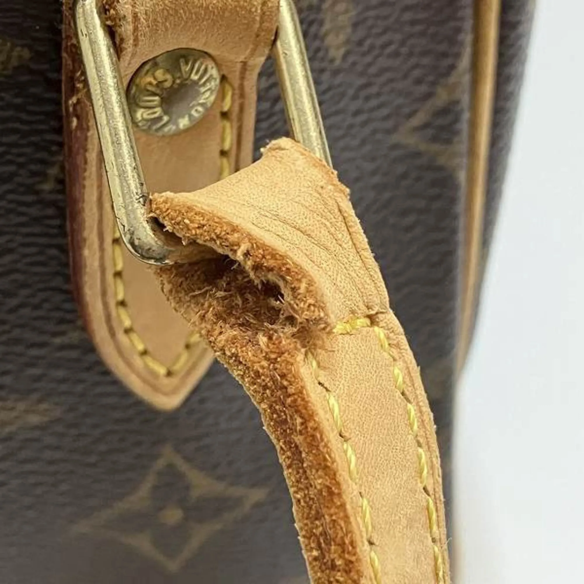 Louis Vuitton Trocadro Canvas Shoulder Bag (Pre-Owned)