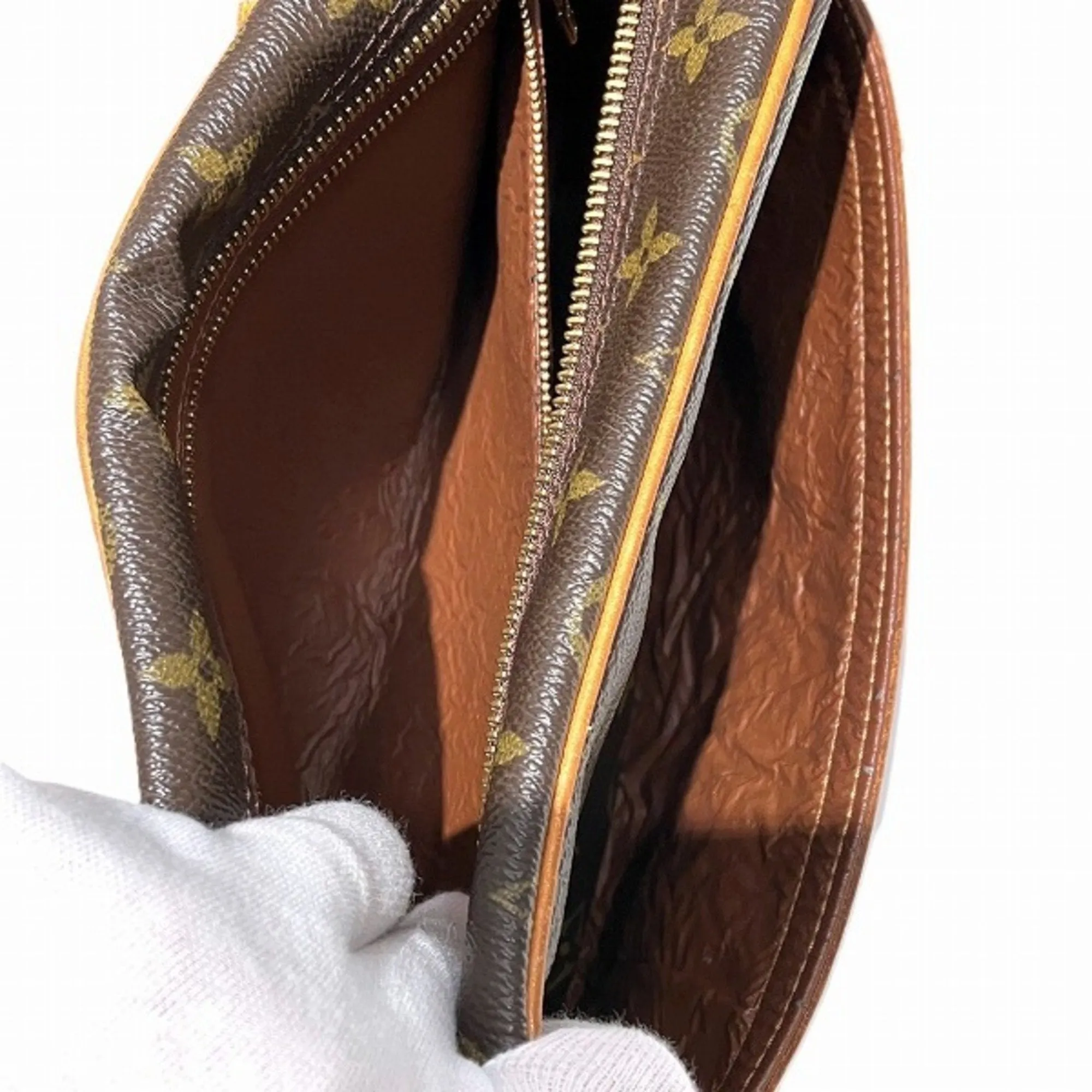 Louis Vuitton Trocadro Canvas Shoulder Bag (Pre-Owned)