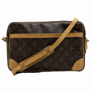 Louis Vuitton Trocadro Canvas Shoulder Bag (Pre-Owned)