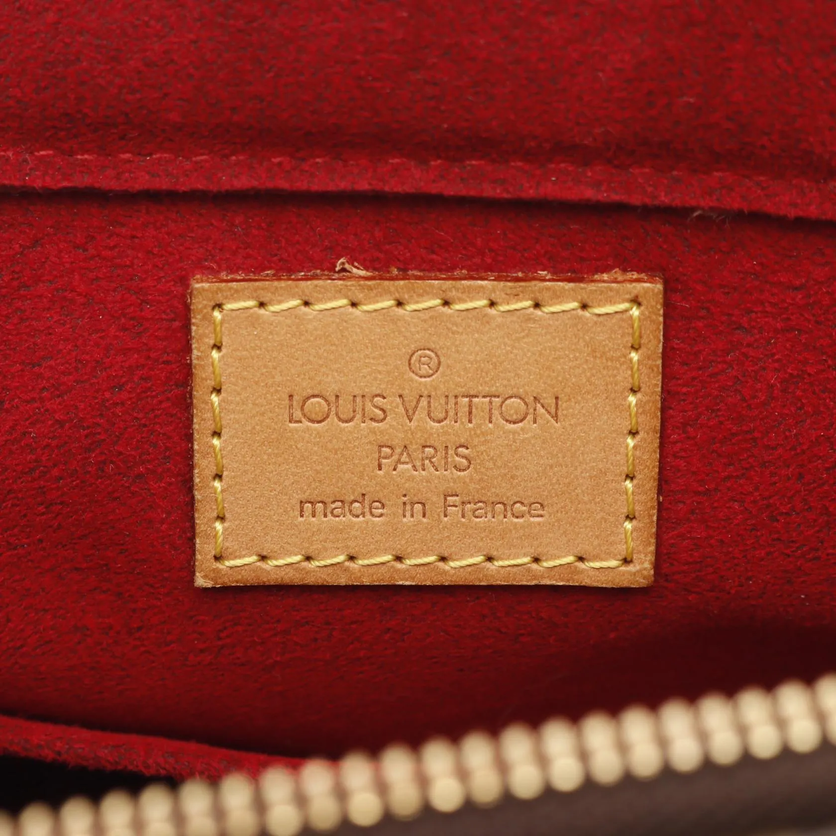 Louis Vuitton Vivacite GM Shoulder Bag Monogram Brown