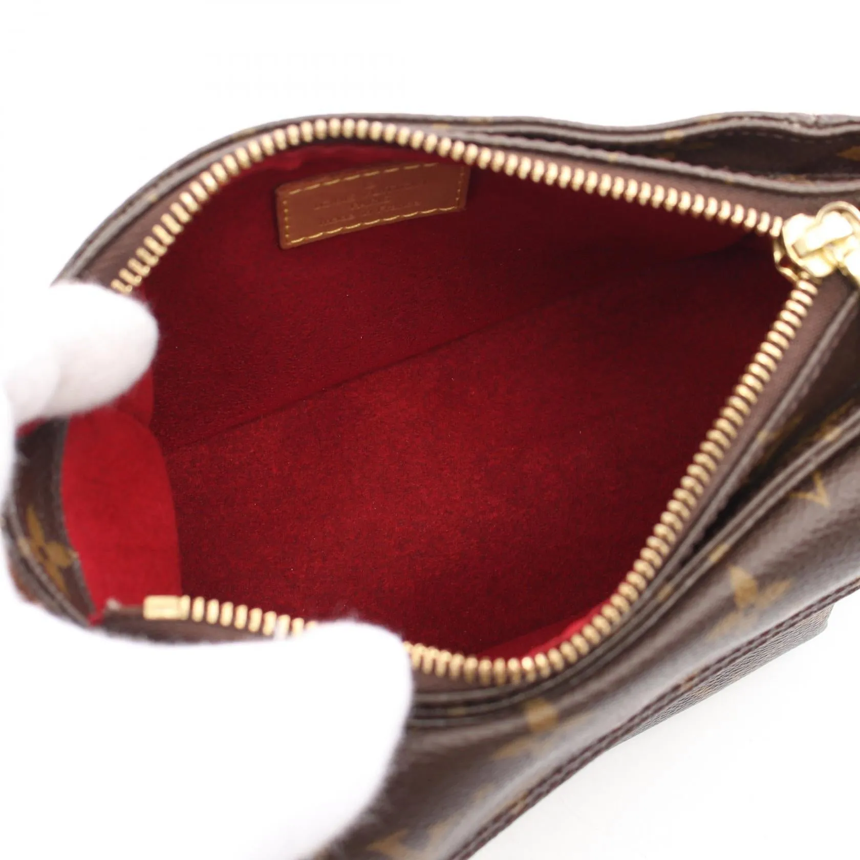 Louis Vuitton Vivacite PM Shoulder Bag Monogram Brown