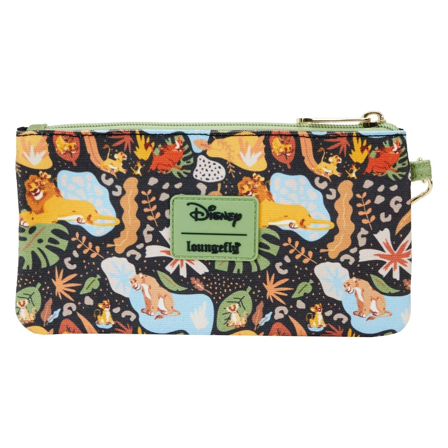 Loungefly x Disney Lion King 30th Anniversary AOP Nylon Wristlet