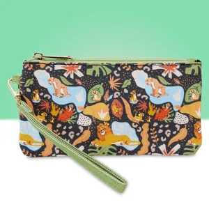 Loungefly x Disney Lion King 30th Anniversary AOP Nylon Wristlet
