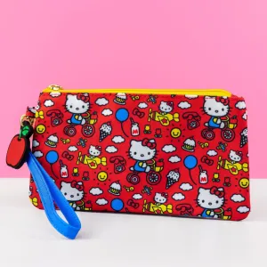Loungefly x Sanrio Hello Kitty 50th Anniversary Classic AOP Wristlet Wallet