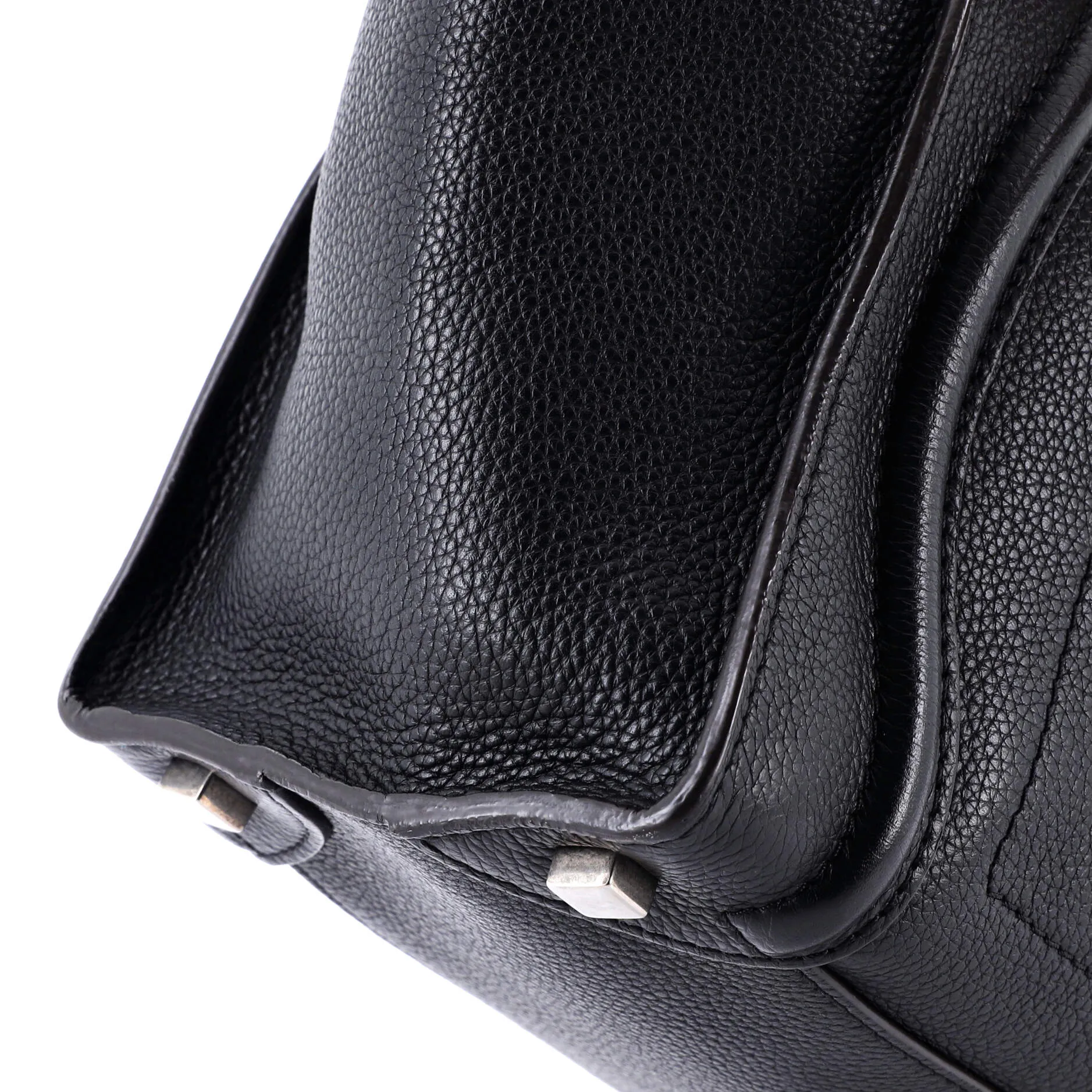 Luggage Bag Grainy Leather Micro