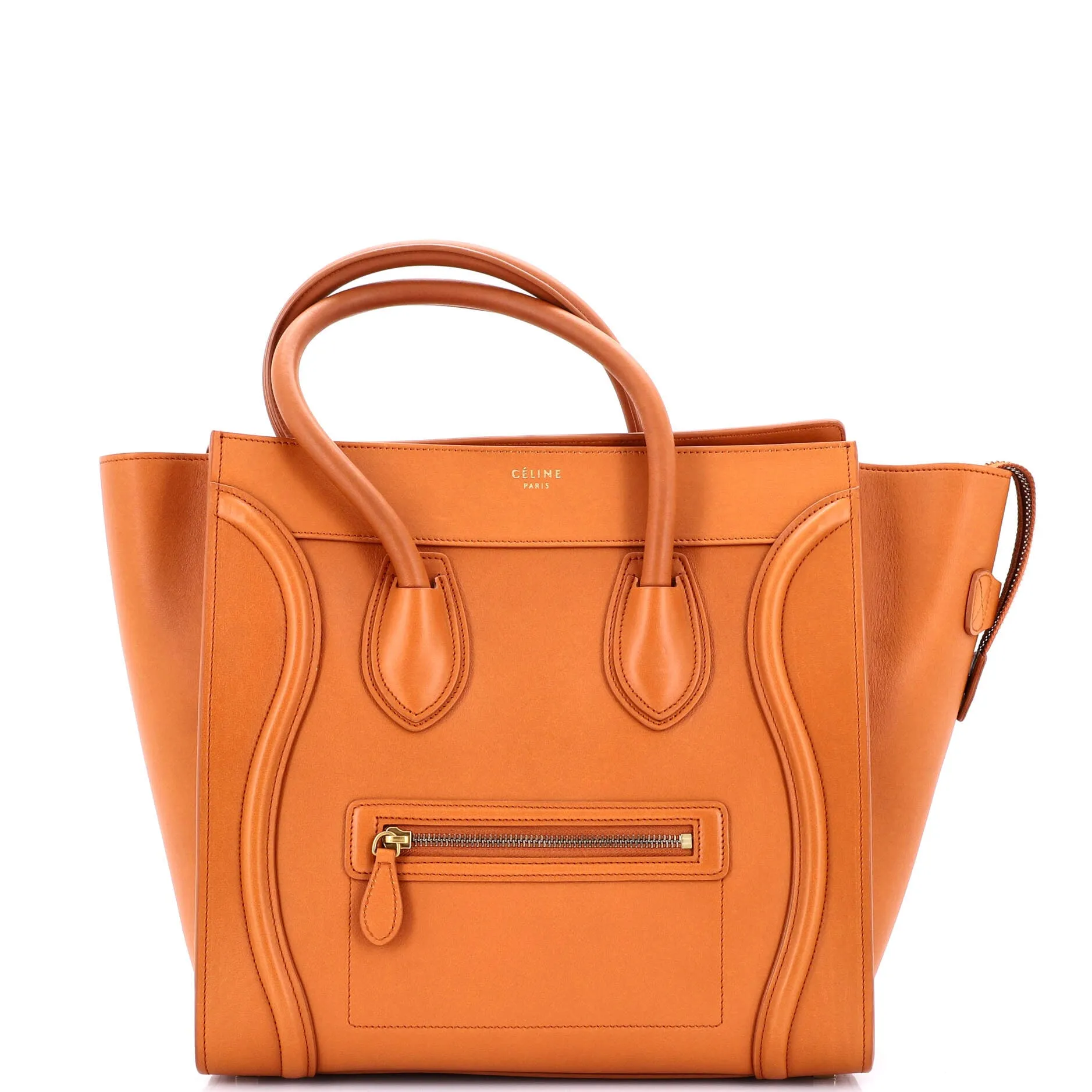 Luggage Bag Smooth Leather Mini