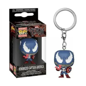 Marvel Funko Pop! Keychain Venomized Captain America