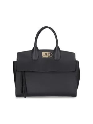 Medium 'Studio' Handbag C Black