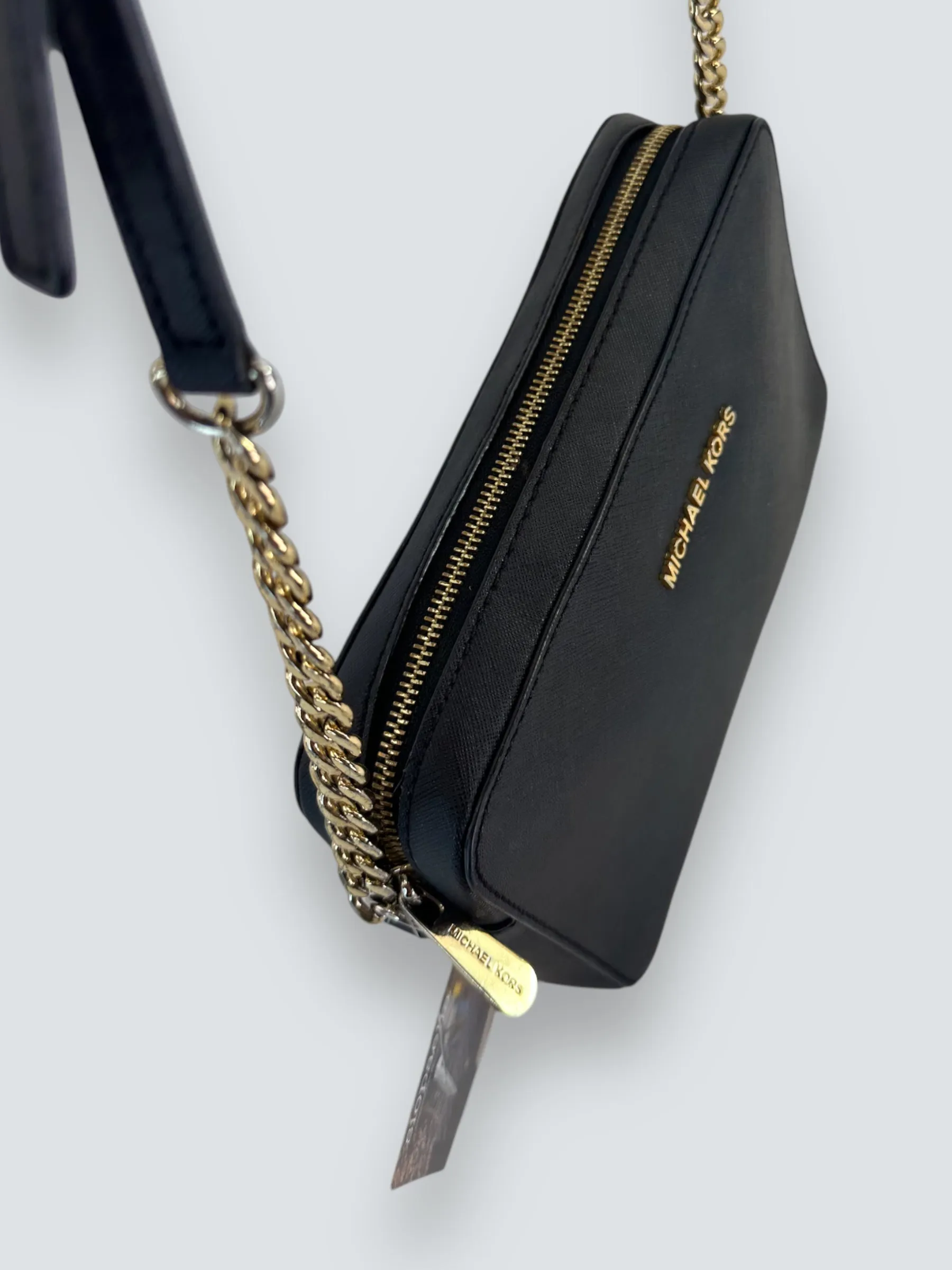 Michael Kors Black Leather Crossbody