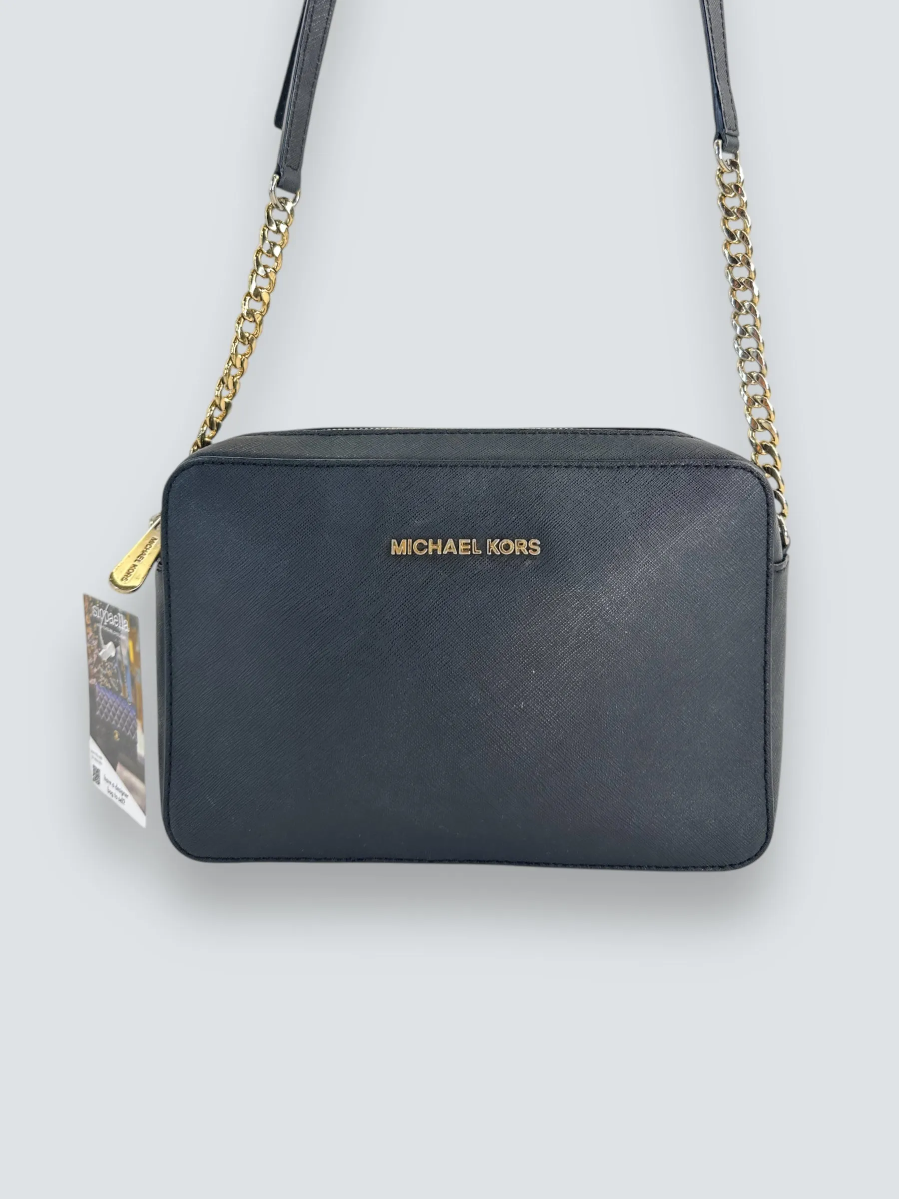 Michael Kors Black Leather Crossbody