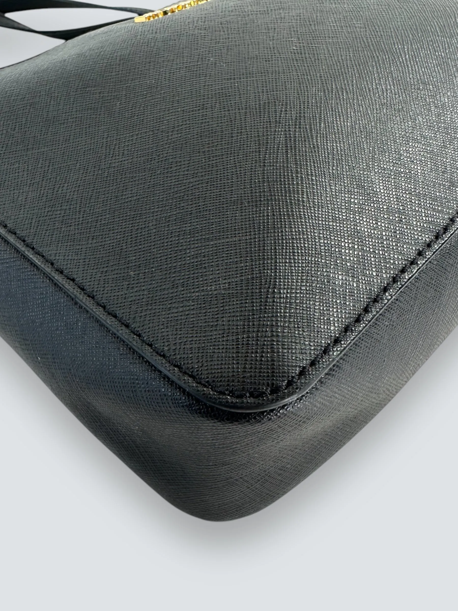 Michael Kors Black Leather Crossbody