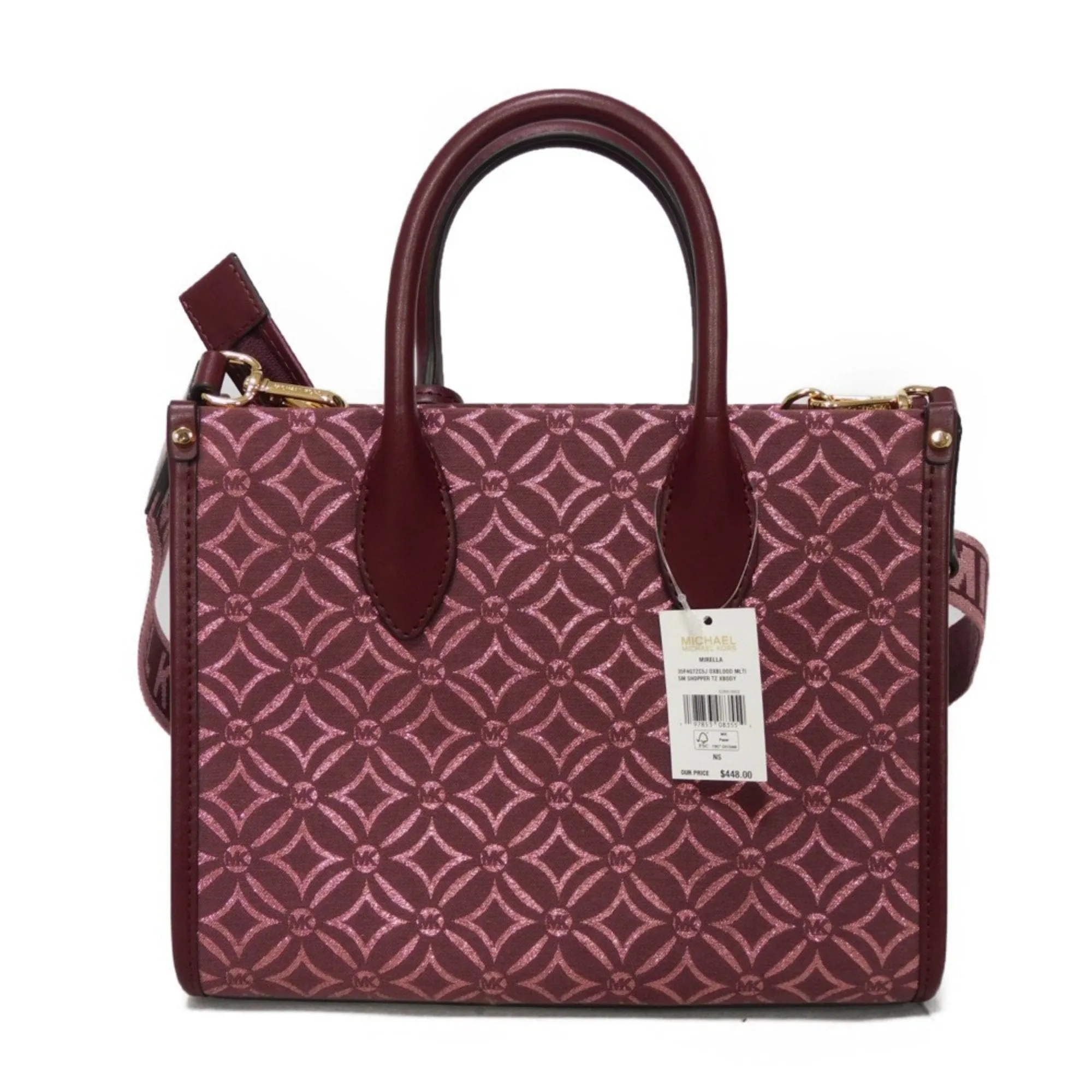 Michael Kors Canvas Handbag Shoulder Bag (Pre-Owned)