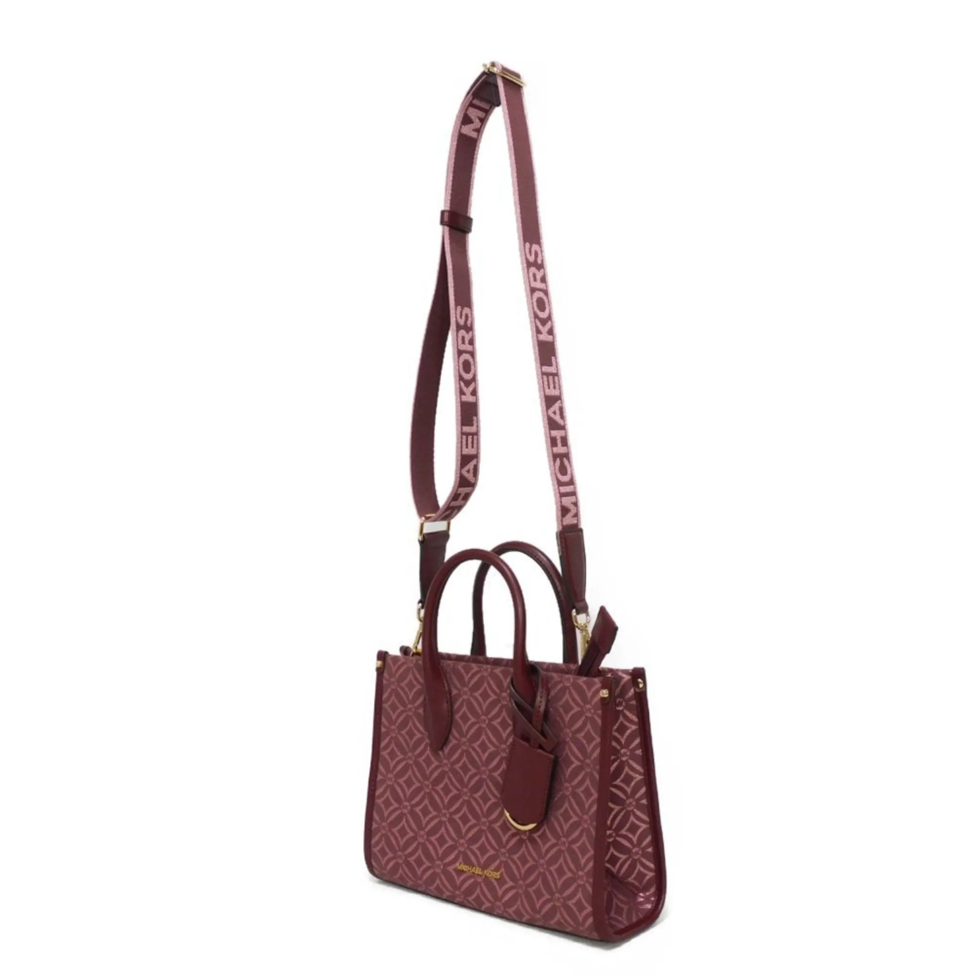 Michael Kors Canvas Handbag Shoulder Bag (Pre-Owned)