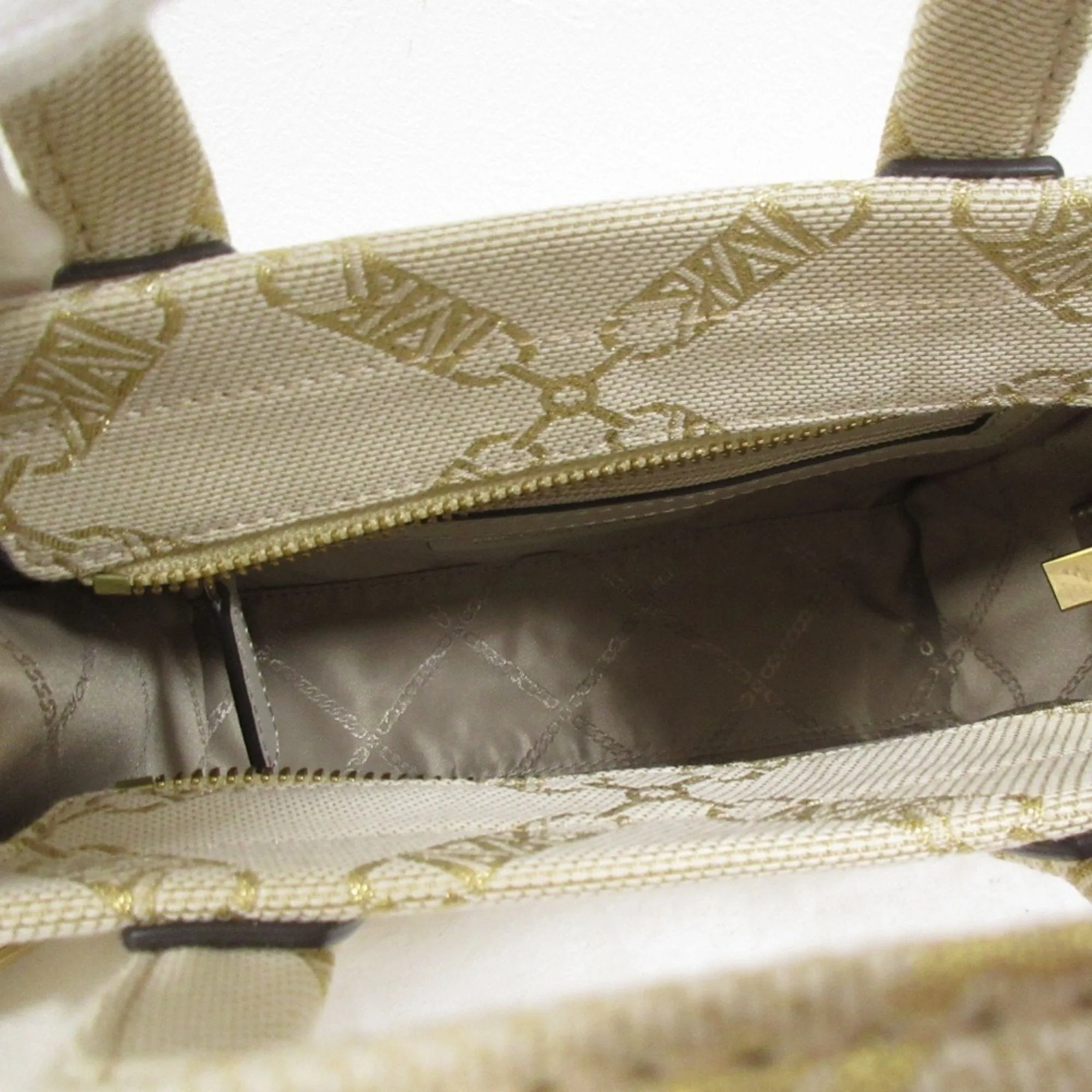 Michael Kors gold Handbag Shoulder Bag (Pre-Owned)