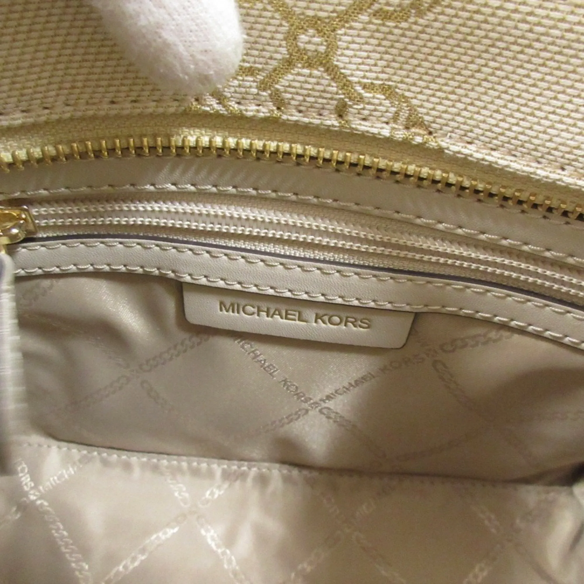 Michael Kors gold Handbag Shoulder Bag (Pre-Owned)