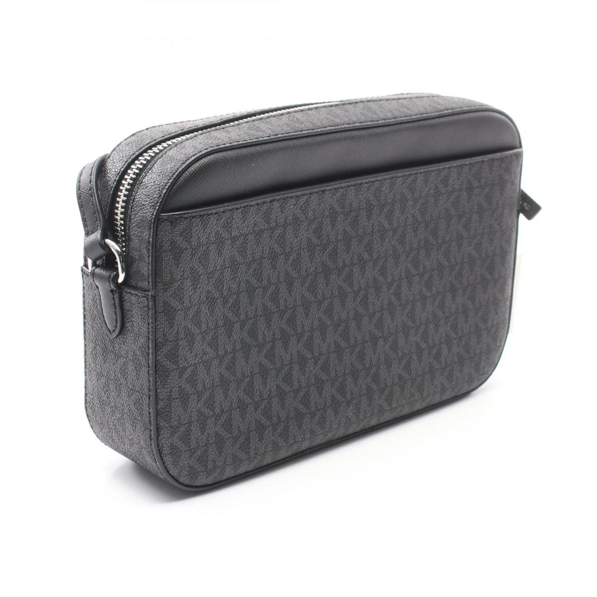 Michael Kors Jet Set  Coated Canvas Leather Shoulder Bag