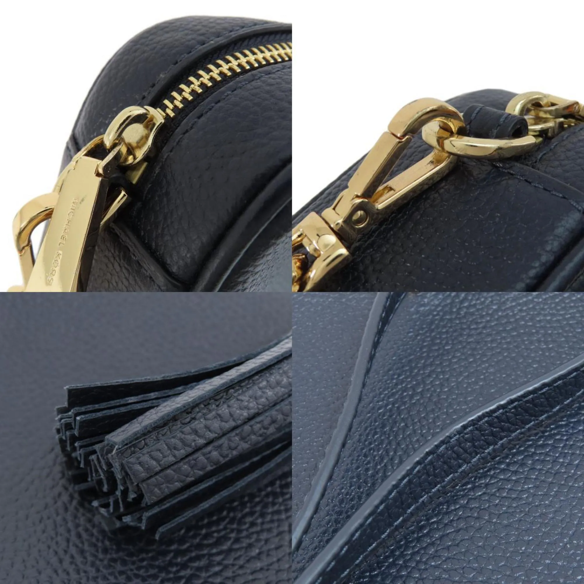 Michael Kors Jet Set Leather Shoulder Bag (Pre-Owned)