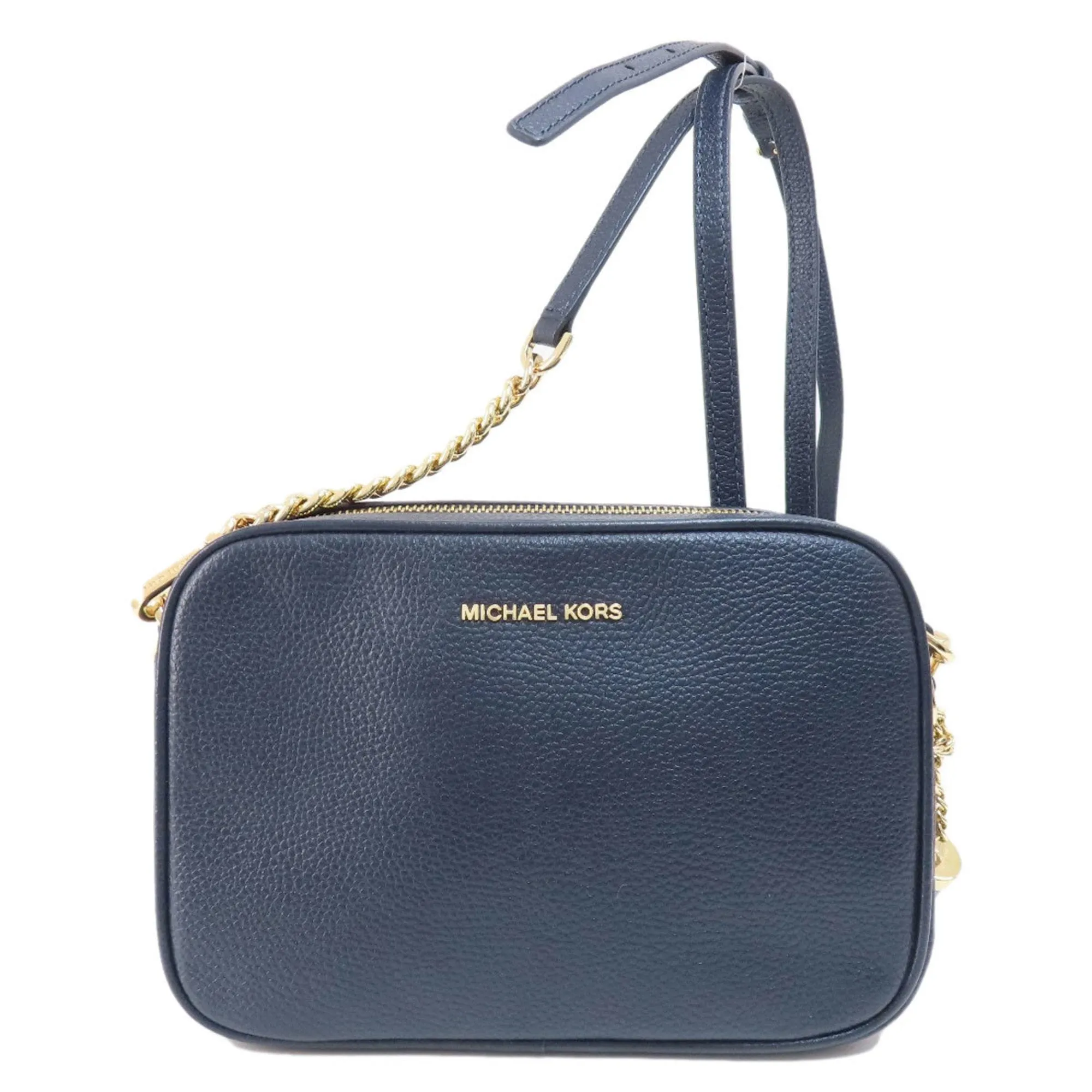 Michael Kors Jet Set Leather Shoulder Bag (Pre-Owned)