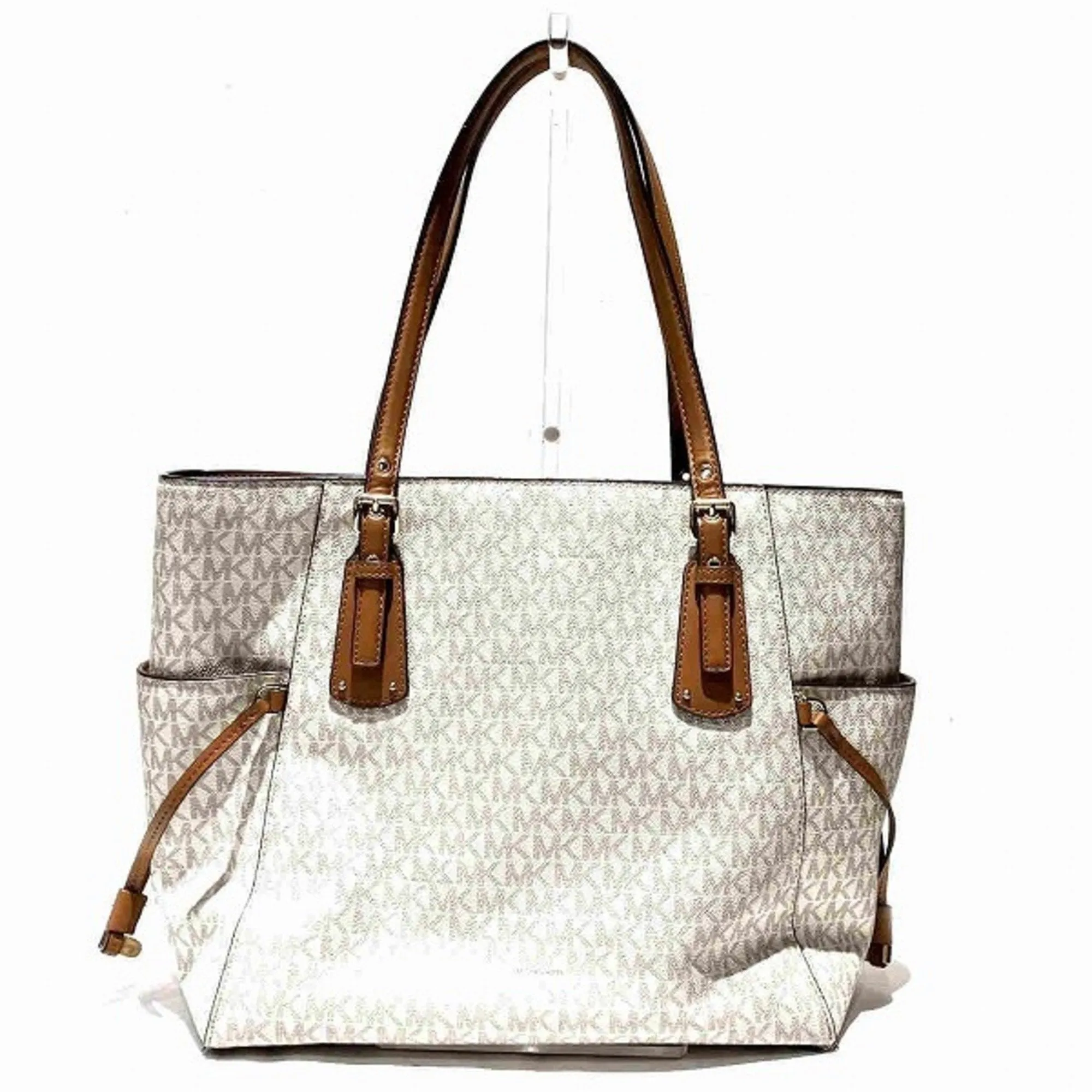 Michael Kors  Leather Pvc Shoulder Bag Tote Bag (Pre-Owned)