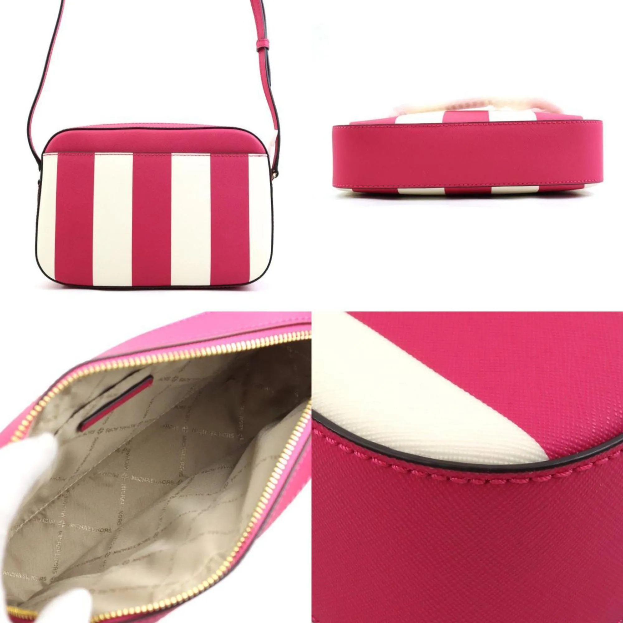 Michael Kors pink Leather Shoulder Bag (Pre-Owned)