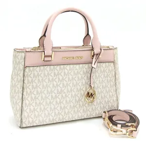 Michael Kors pink Off- Pvc Leather Handbag Shoulder Bag (Pre-Owned)