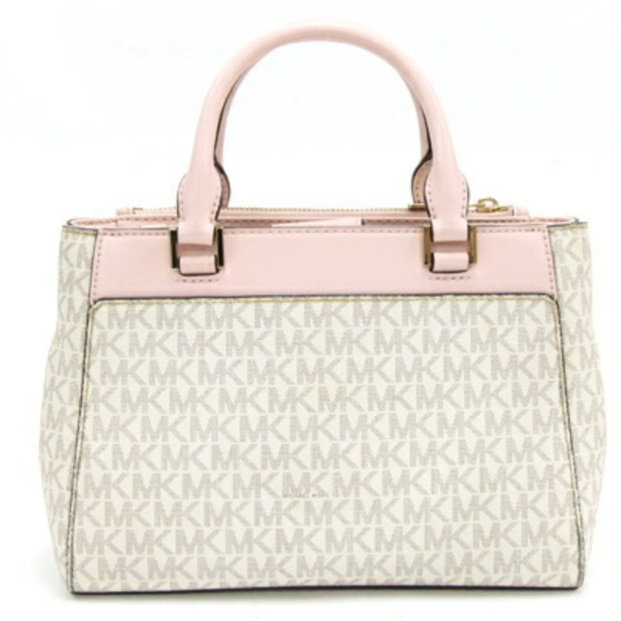 Michael Kors pink Off- Pvc Leather Handbag Shoulder Bag (Pre-Owned)