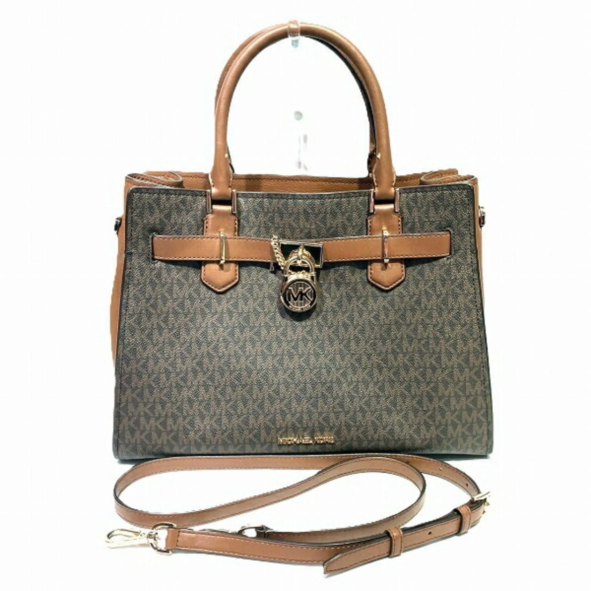 Michael Kors  Pvc Handbag Shoulder Bag (Pre-Owned)