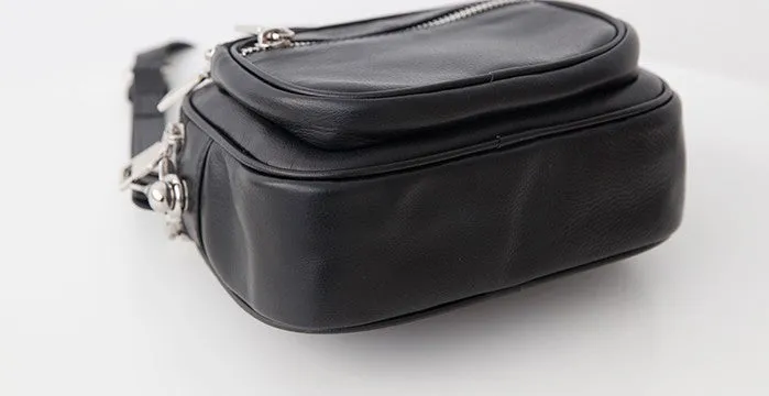 Mini Leather Womens Stylish Small Shoulder Bag Crossbody Purse for Women