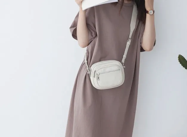 Mini Leather Womens Stylish Small Shoulder Bag Crossbody Purse for Women
