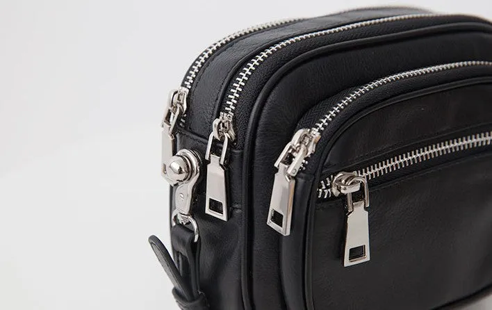 Mini Leather Womens Stylish Small Shoulder Bag Crossbody Purse for Women
