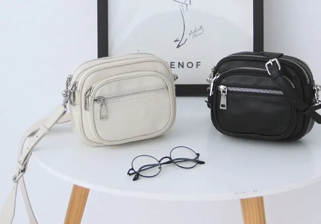 Mini Leather Womens Stylish Small Shoulder Bag Crossbody Purse for Women