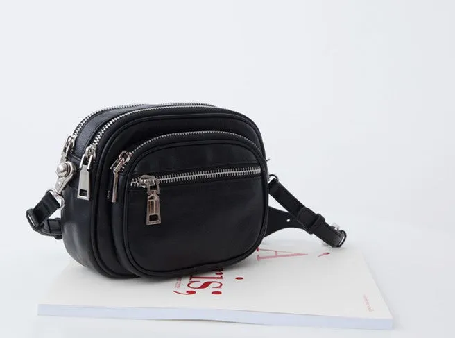 Mini Leather Womens Stylish Small Shoulder Bag Crossbody Purse for Women
