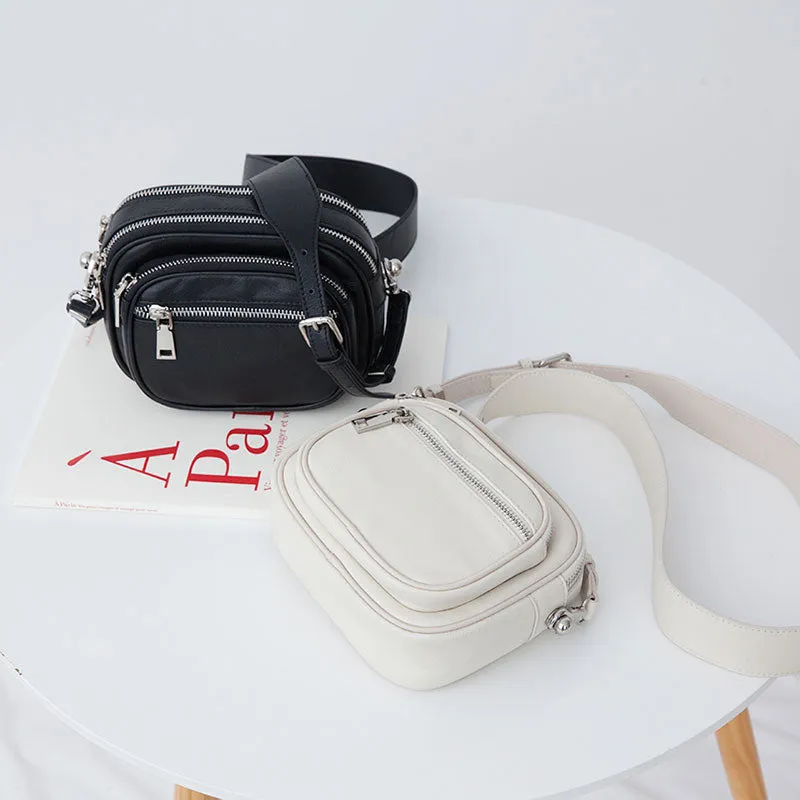 Mini Leather Womens Stylish Small Shoulder Bag Crossbody Purse for Women