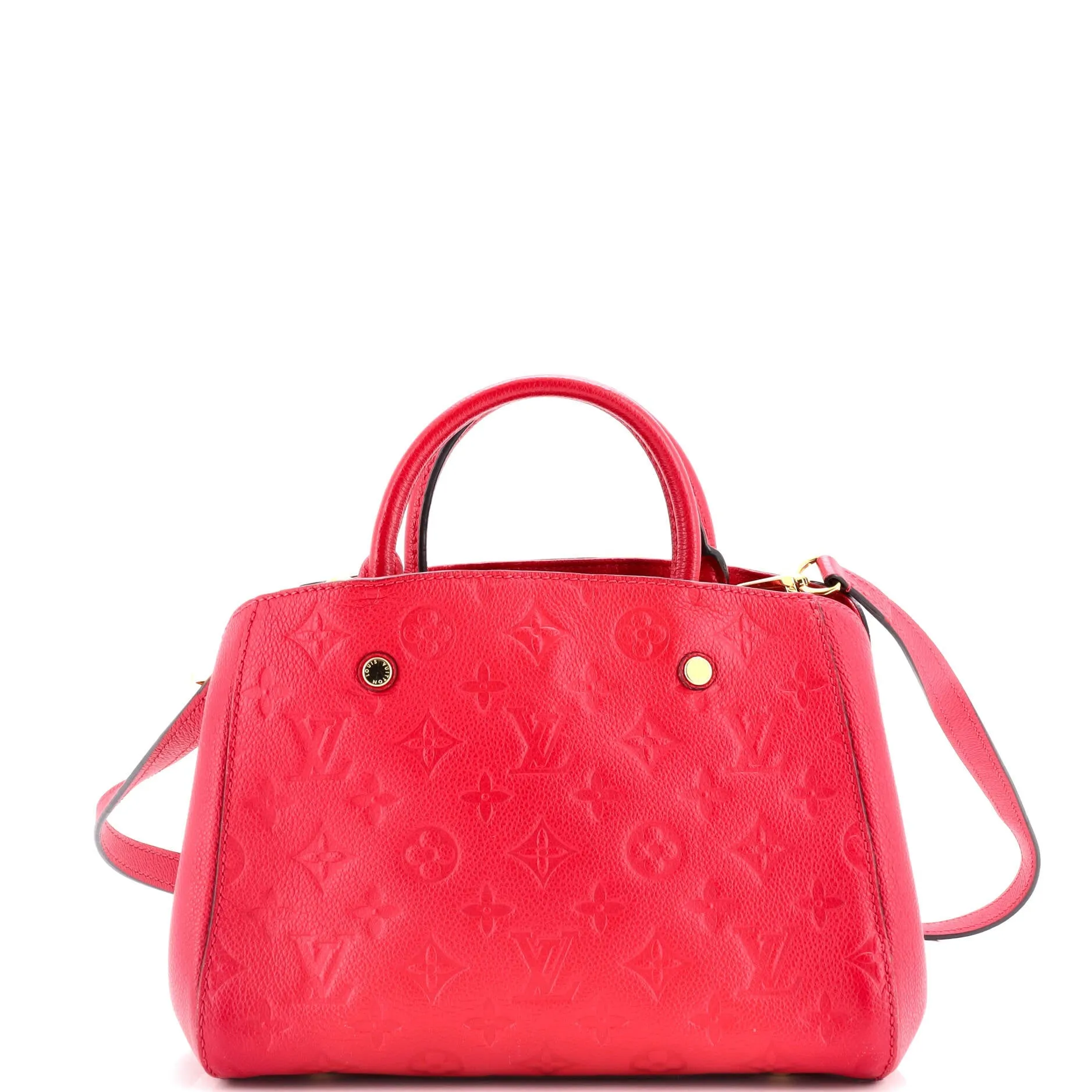 Montaigne Handbag Monogram Empreinte Leather MM