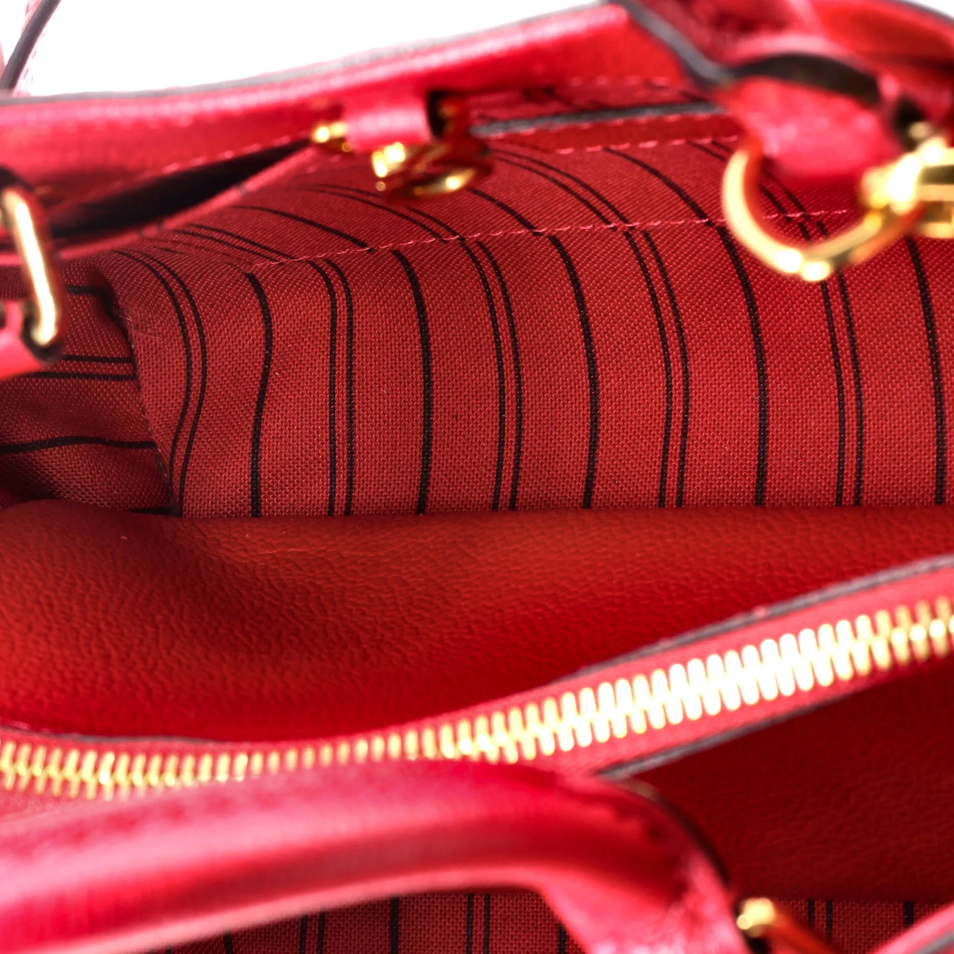 Montaigne Handbag Monogram Empreinte Leather MM
