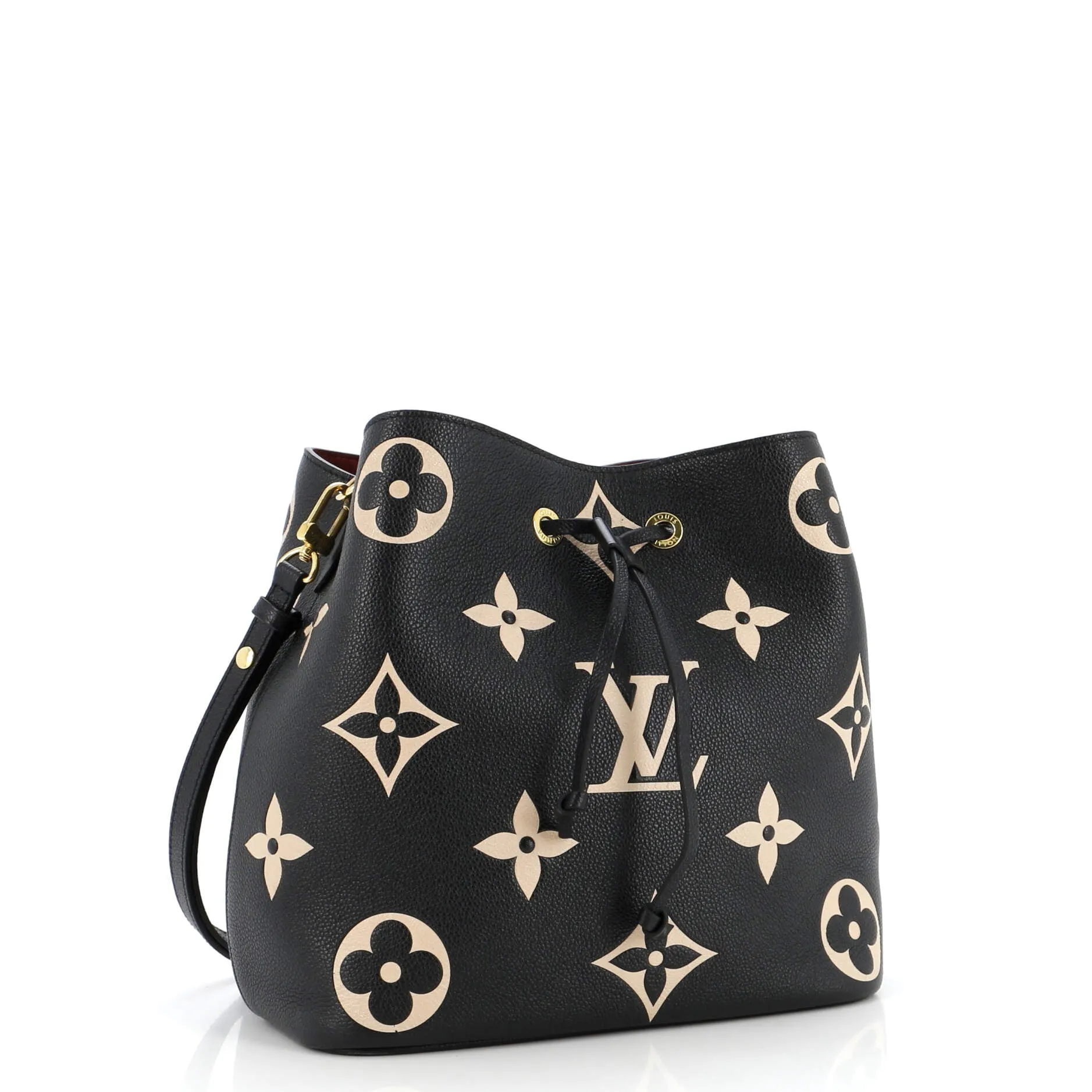 NeoNoe Handbag Bicolor Monogram Empreinte Giant MM