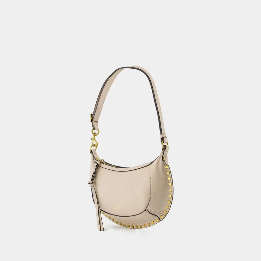 Oskan Moon Purse - Leather - Light Beige