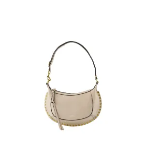 Oskan Moon Purse - Leather - Light Beige