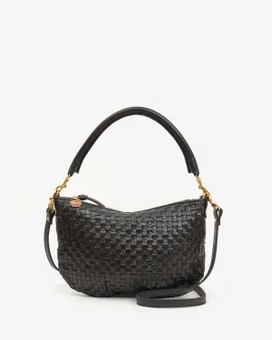 Petit Moyen Handbags - Crossbody - Petit Moyen Black Woven Checker