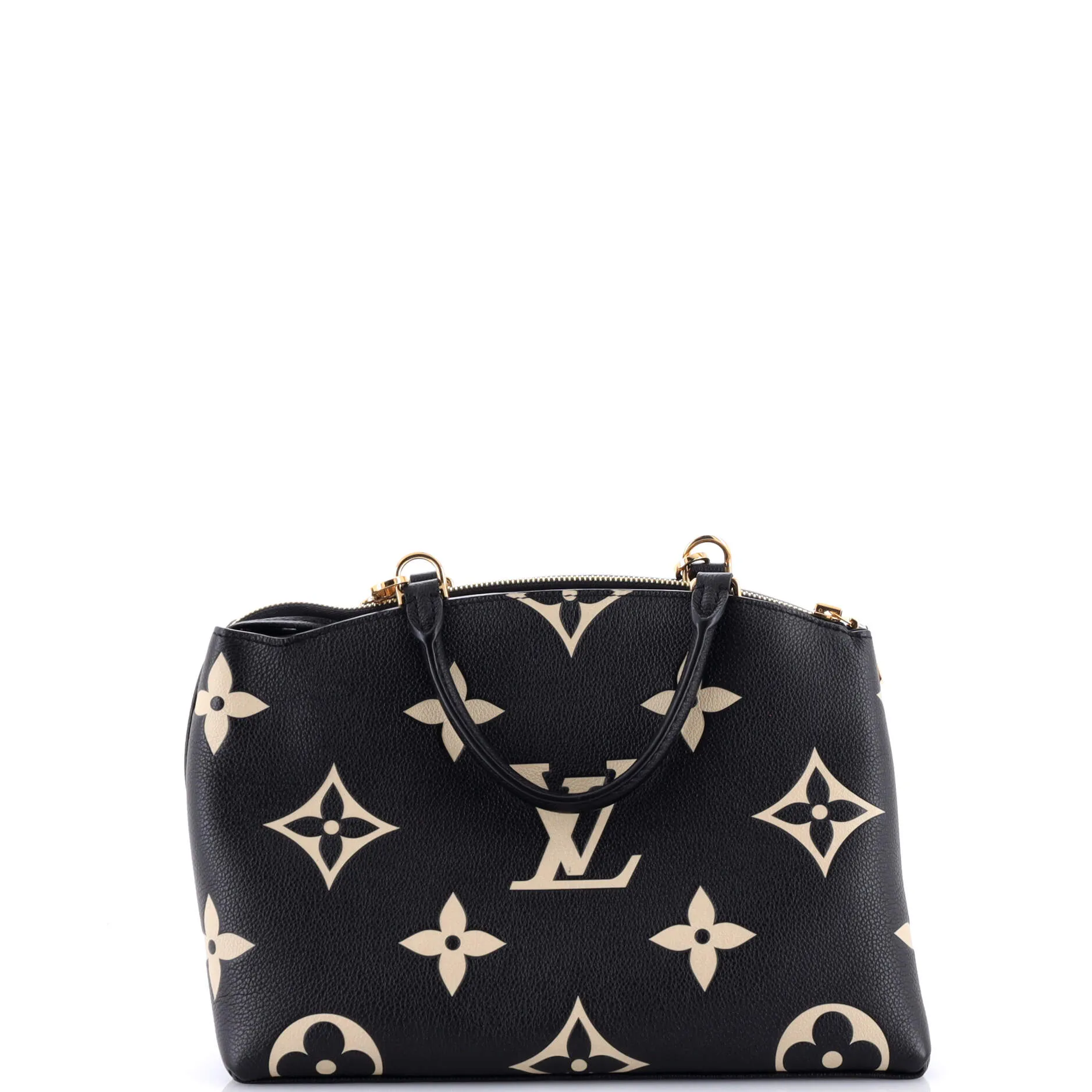 Petit Palais Handbag Bicolor Monogram Empreinte Giant
