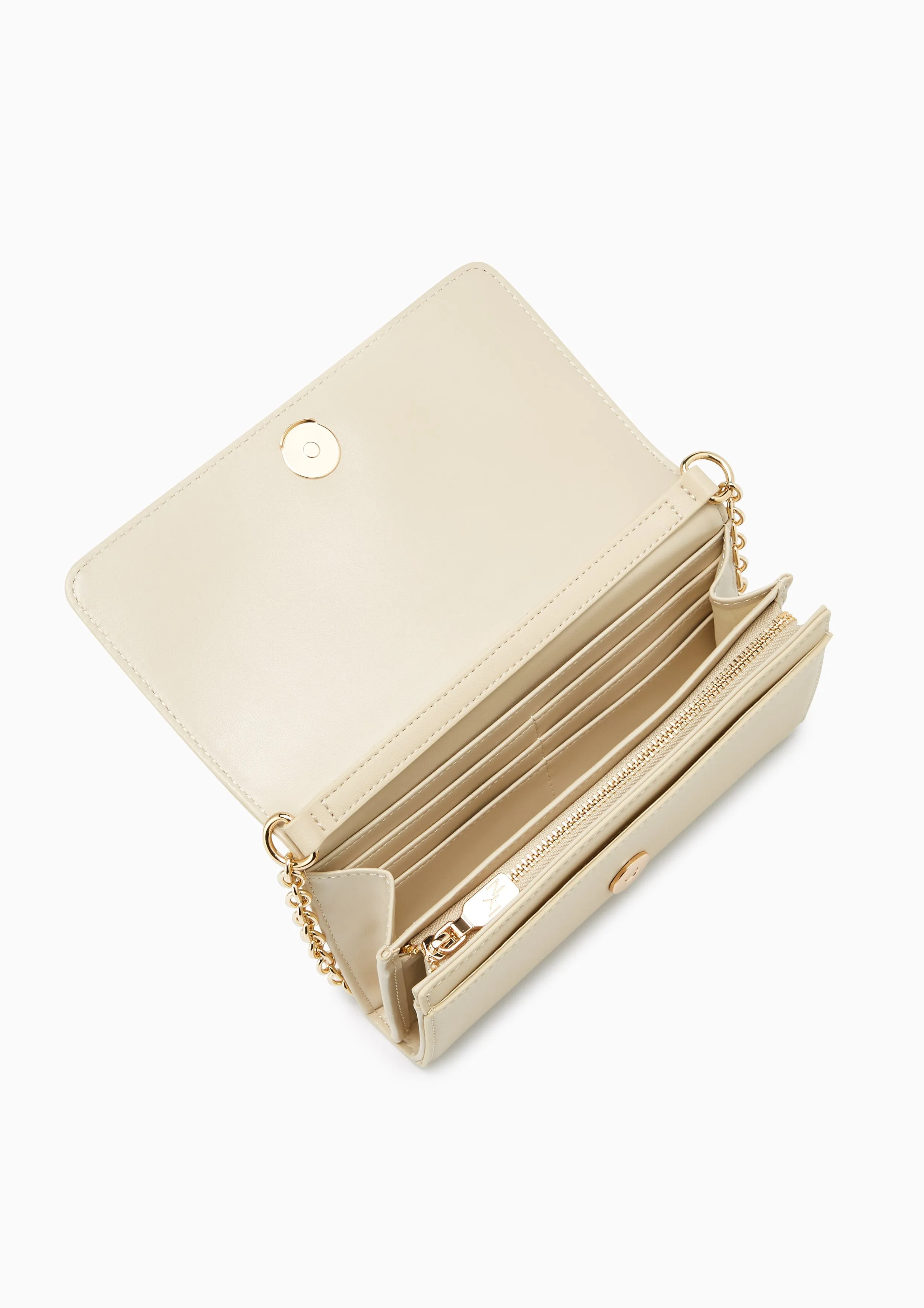 Phalos Long Wallet Beige