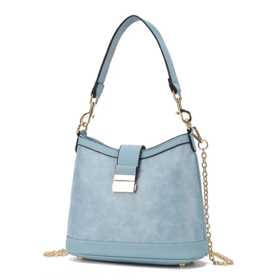 Pilar Vegan Leather Womens Shoulder Handbag