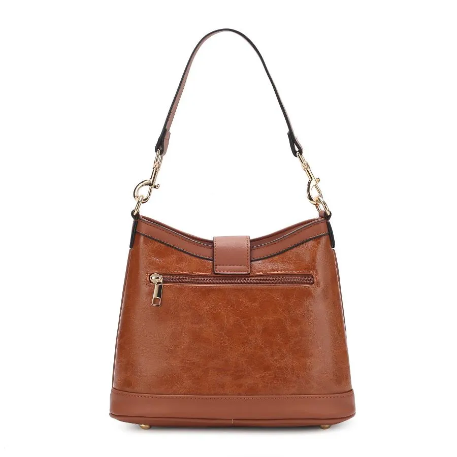 Pilar Vegan Leather Womens Shoulder Handbag