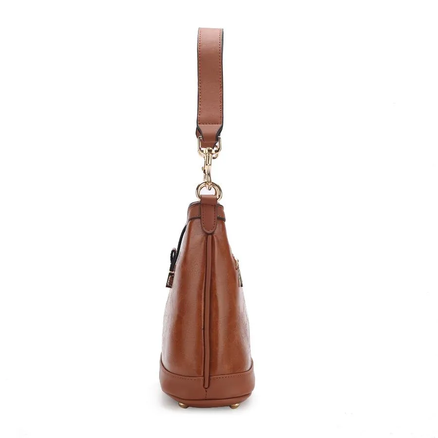 Pilar Vegan Leather Womens Shoulder Handbag