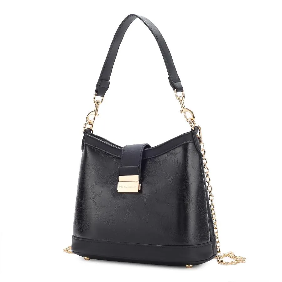 Pilar Vegan Leather Womens Shoulder Handbag