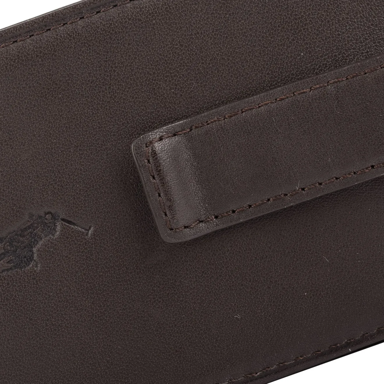 Polo Ralph Lauren Small Leather Card Case Brown