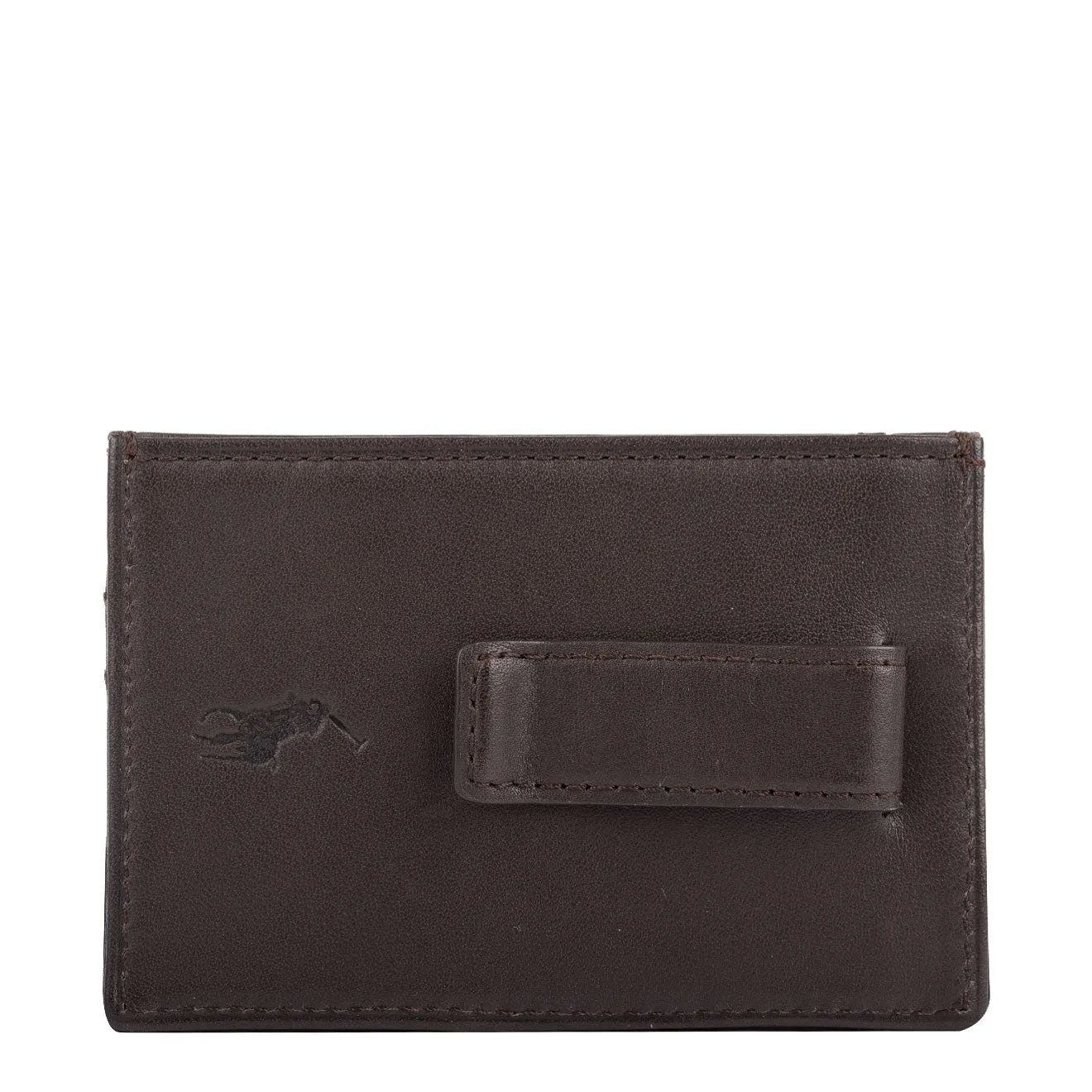 Polo Ralph Lauren Small Leather Card Case Brown